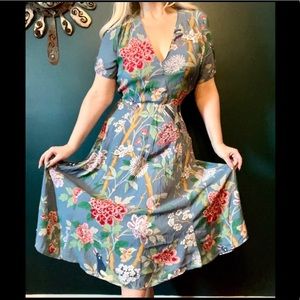 40’s cut swing dress